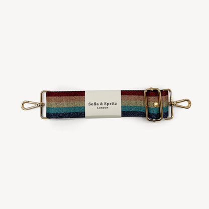 Rainbow Glitter Strap