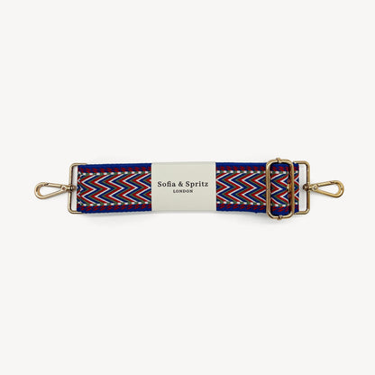 Blue & Red Aztec Assortment Strap