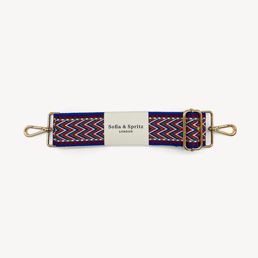 Blue & Red Aztec Assortment Strap