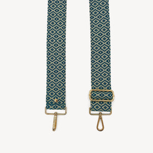 Blue & Stone Embroidered Strap