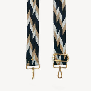 Navy & White Mosaic Strap