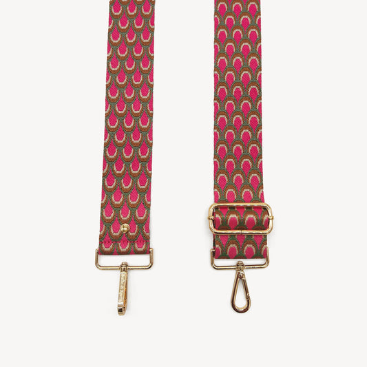 Pink Peacock Strap