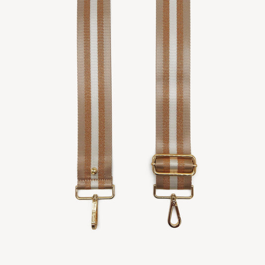 Champagne & Rose Gold Stripe Strap